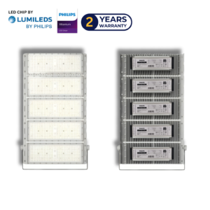 Lampu High Mast LED PREMIUM 200W 500W 1000W FLood Light Stadion Lapangan GOR Stadium Bola Tennis Futsal Mini Soccer Badminton Volley