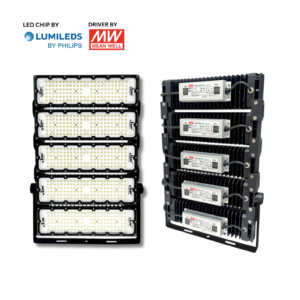 Lampu High Mast LED PREMIUM 100W 200W 300W 400W 500W 600W 1000W FLood Light Stadion Lapangan GOR Stadium Bola Tennis Futsal Mini Soccer Badminton Volley