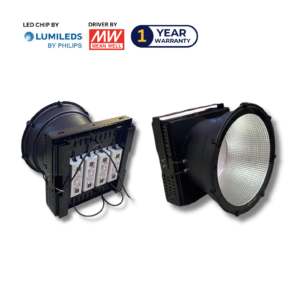 Lampu Sorot Tower Crane LUXENDO 500W 1000W Highbay LED SMD Corong High Bay Lighting Lampu Sorot Gedung Stadium Olahraga GOR Tennis Futsal Basket Indoor Outdoor Flood Light Mini Soccer IP65 IP66